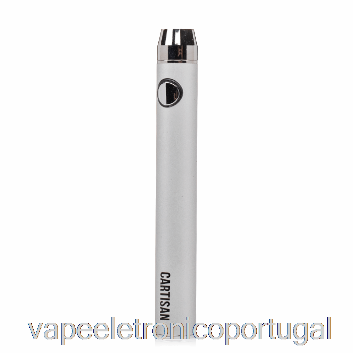 Vape Eletrônico Cartisan Botão Vv 900 Dual Charge 510 Bateria [usb-c] Prata
